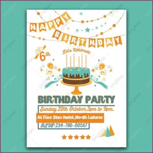 95 Birthday Invitations Templates