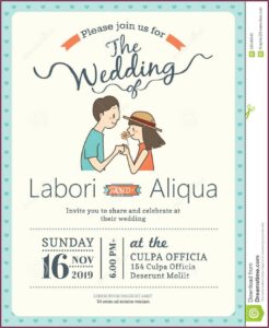 African Traditional Wedding Invitations Templates Free