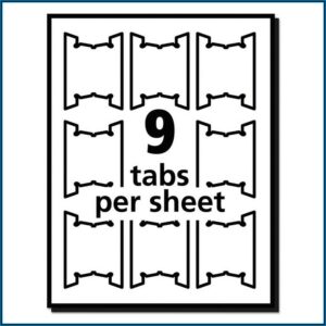 Avery Hanging File Folder Labels Template 5567