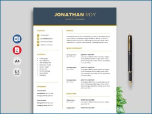 Best Cv Template Word Free Download 2020