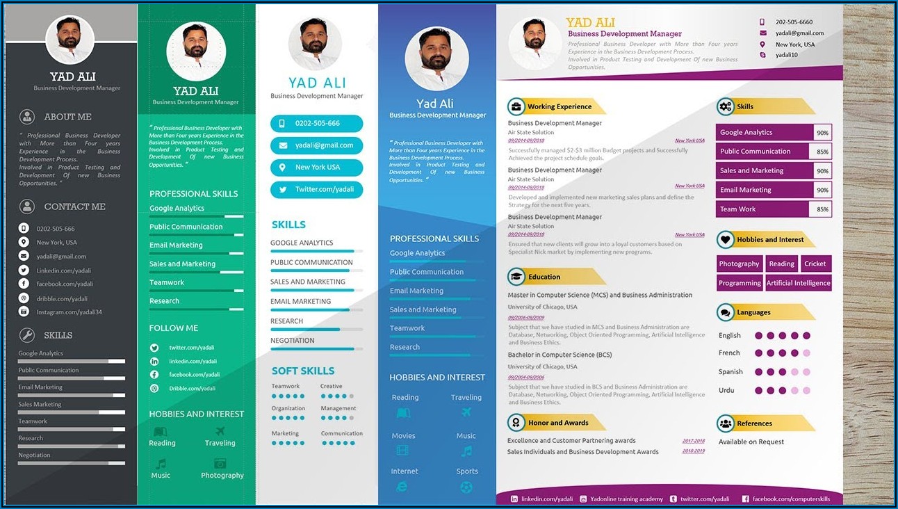 Best Resume Templates Free Download 2020