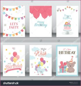 Birthday Invitation Card Layout