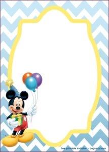 Birthday Invitation Template With Photo