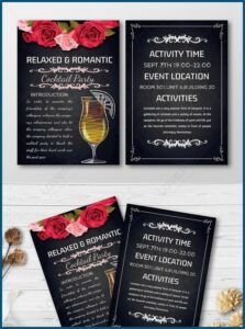 Cocktail Party Invitation Text Samples