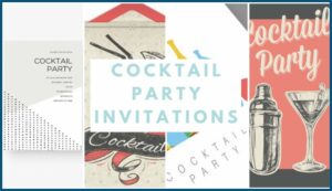 Cocktails And Dinner Invitation Wording