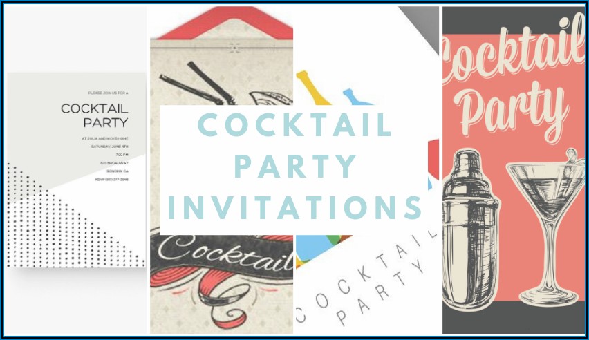 Cocktails And Dinner Invitation Wording