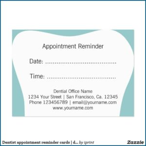 Dental Recall Letter Template