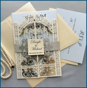 Etsy Laser Cut Invitations