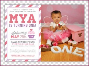 First Birthday Invitation Quotes For Baby Boy