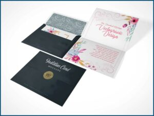 Folded Invitation Templates Photoshop