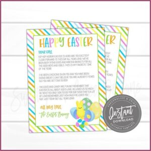 Free Bad Bunny Invitation Template
