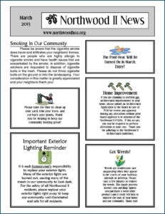 Free Monthly Newsletter Templates