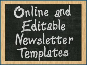 Free Printable Monthly Newsletter Templates For Teachers