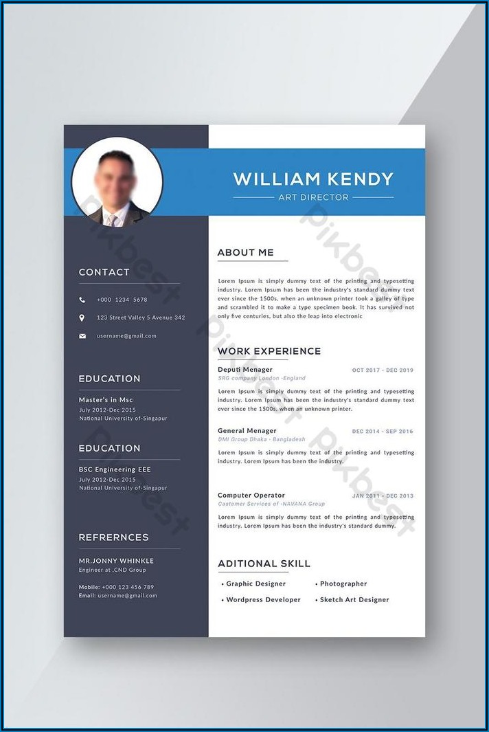 Free Resume Templates Word Document Download