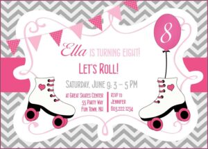 Free Roller Skating Invitations