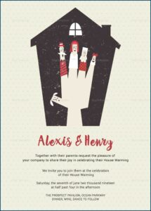 Housewarming Invitation Card Template