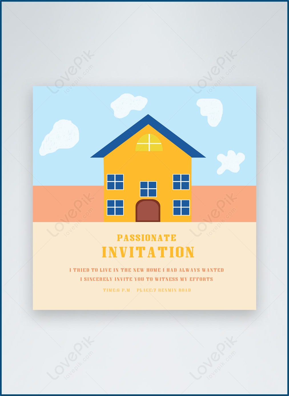 Housewarming Invitation Template Download