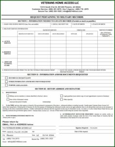 I Need A Copy Of My Military Dd214 Form