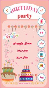 Invitation Card For Birthday Free Download
