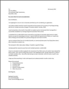 Invitation Letter For Tourist Visa Australia