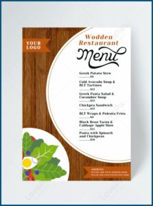 Menu Design Template