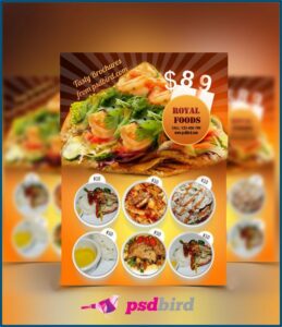 Menu Design Templates Psd