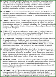 Month To Month Rental Agreement Virginia Free