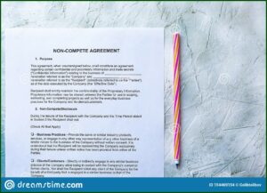 Non Compete Agreement Form