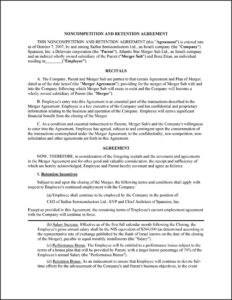 Non Compete Agreement Template Florida