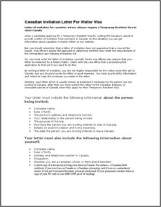 Notarized Letter Of Invitation Sample