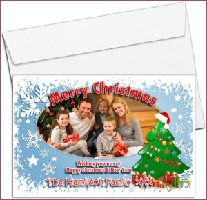 Personalised Christmas Cards Uk Photo
