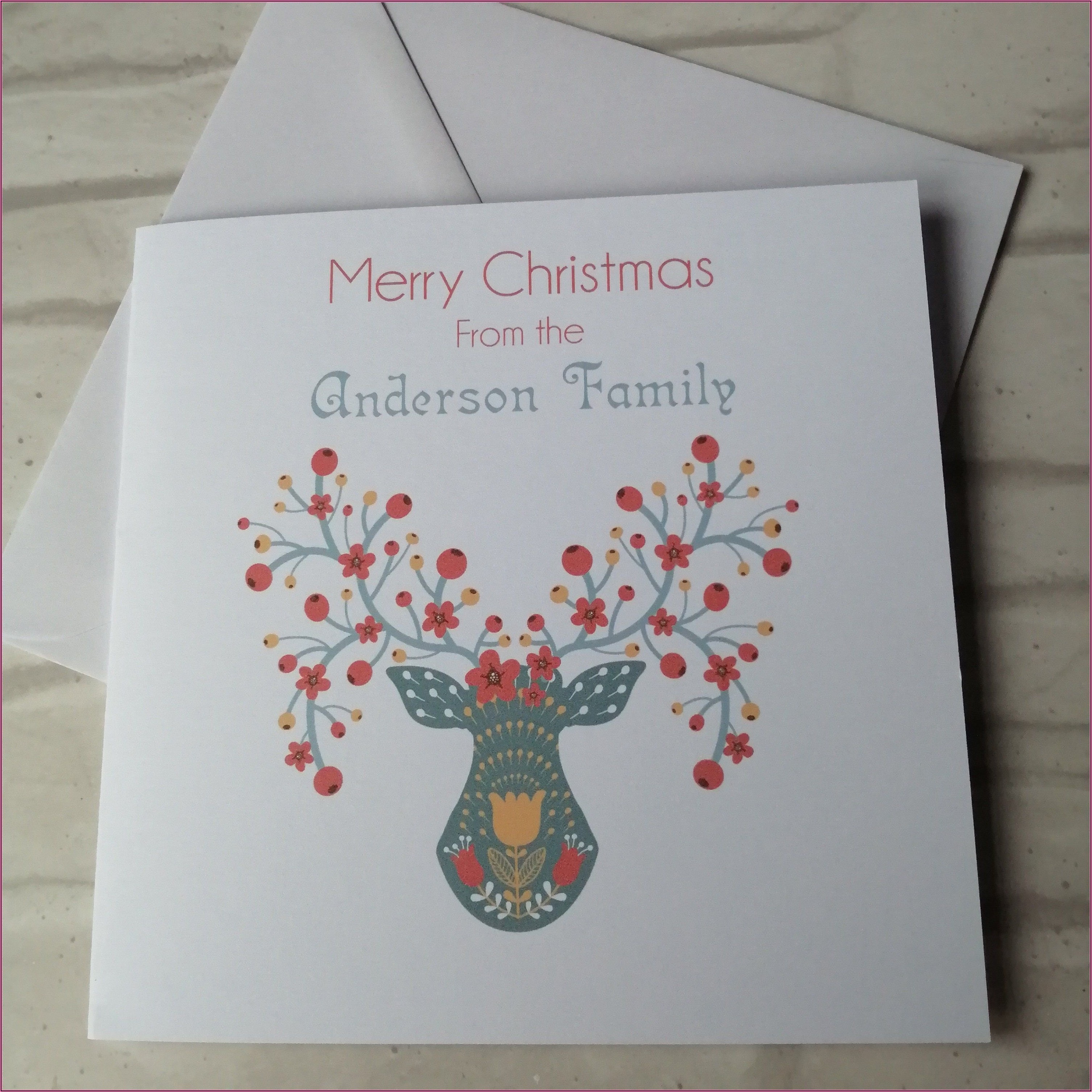 Personalised Christmas Cards Uk