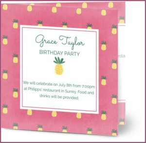 Personalized 30th Birthday Invitations