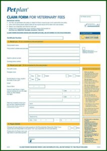 Pet Plan Claim Form Address