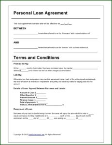 Private Mortgage Agreement Template Ontario