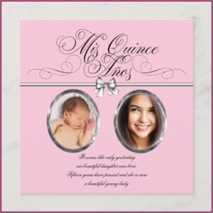 Quinceanera Invitations In English