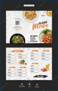 Restaurant Menu Template Freepik