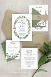 Rustic Wedding Invitations Under 1