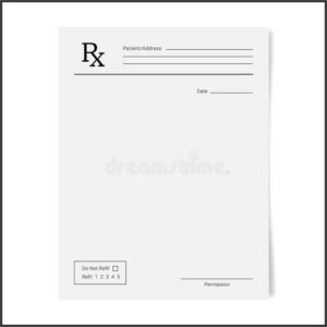 Rx Pad Template Free