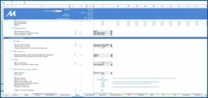 Saas Startup Financial Model Template
