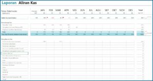 Small Business Cash Flow Template Excel