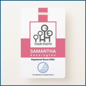 Staff Badge Template