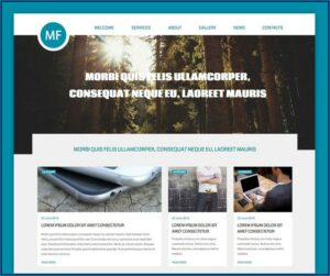 Template Adobe Muse Gratis