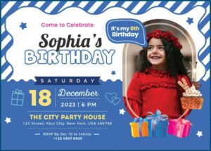 Templates For Invites To Birthday Parties