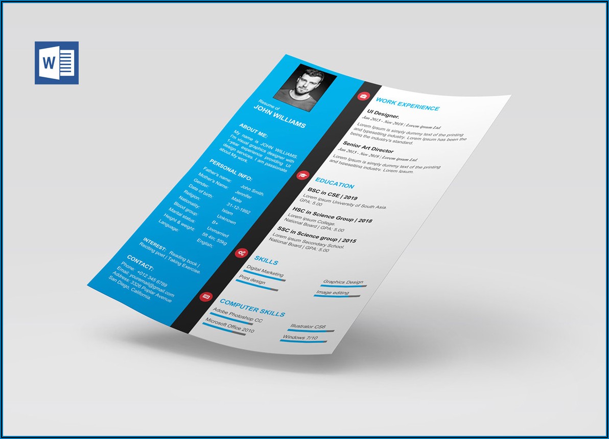 Totally Free Cv Template