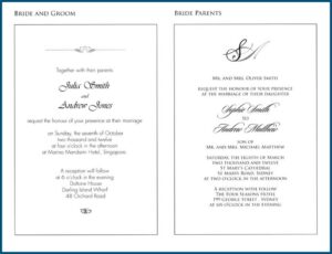 Vietnamese Wedding Invitation Wording Template