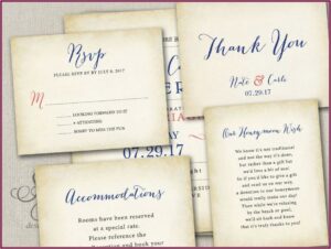 We Eloped Wedding Reception Invitations