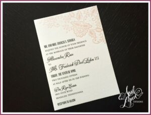 Wedding Invitations Bucks County Pa