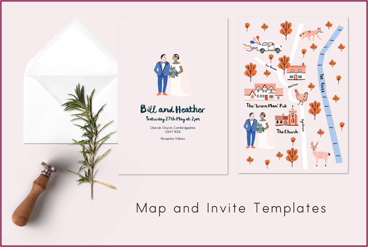 Wedding Invite Map Creator