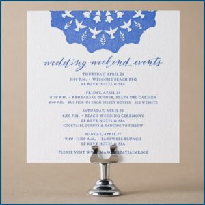 Wedding Welcome Cocktail Party Invitation Wording